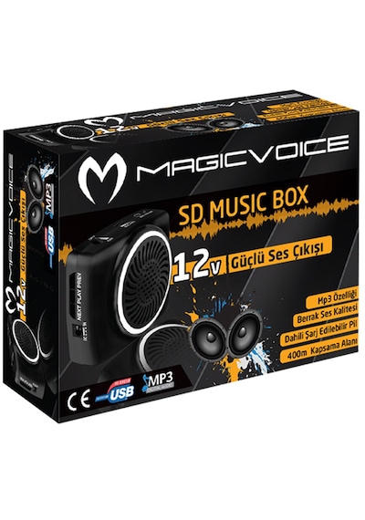 Magıcvoıce Mv-17450 Usb+sd Kart Girişli Şarjlı Mini Seyyar İmam Ve Rehber Amfisi