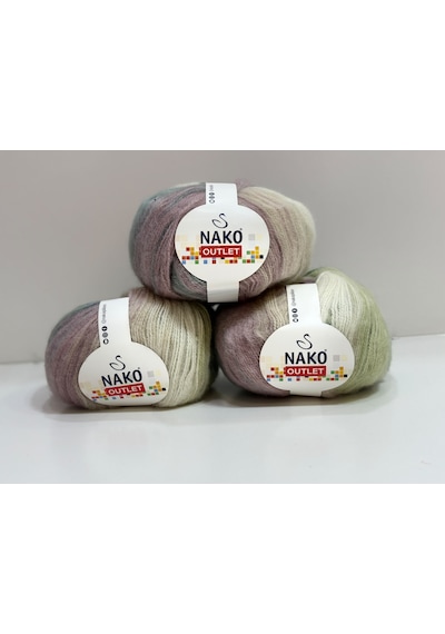 Nako Outlet Moher Renk Geçişli 322gr - Batik
