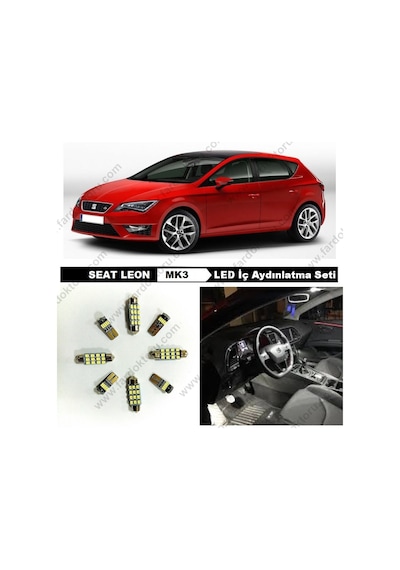 Fardoktoru Seat Leon Mk3 Led Iç Aydinlatma Ampul Seti