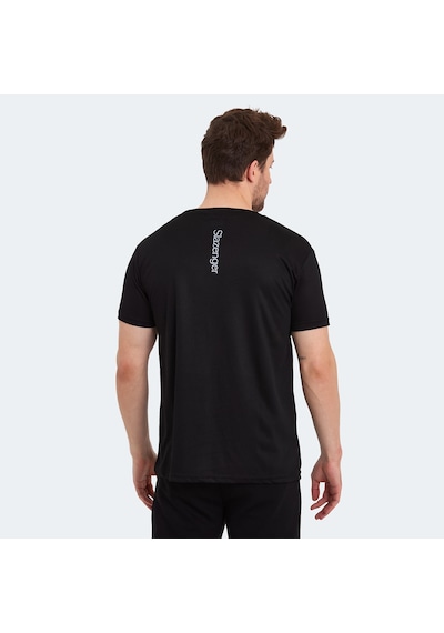 Slazenger Odalıs I Erkek Kısa Kol T-Shirt Siyah St13Te118-500 001