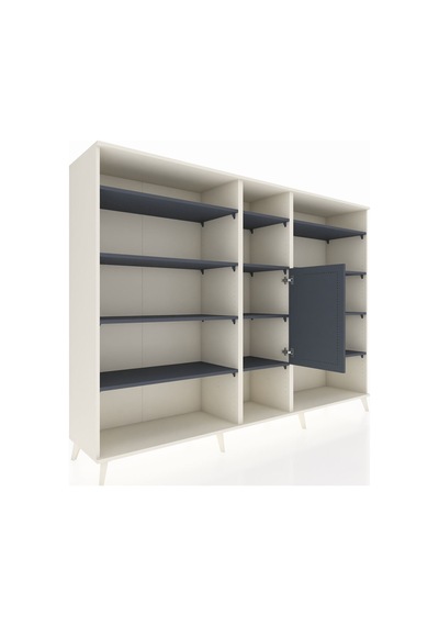 Hyperion Dolap 12 Raflı Tek Kapaklı 220x44x163 Aytaşı-antrasit Aytaşı-antrasit Hyperion Dolap 12 Raflı Tek Kapaklı 220x44x163 Aytaşı-antrasit Aytaşı-antrasit