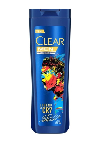 Clear Men Legend By Cristiano Ronaldo Kepeğe Karşı Etkili Şampuan 350 Ml 12'li Paket
