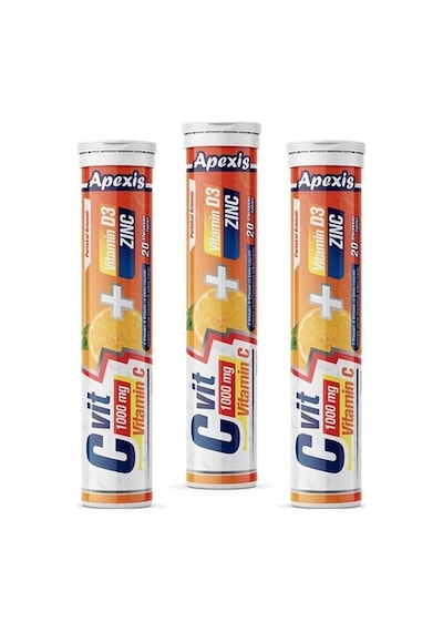 Apexis C Vit 1000 Mg C Vitamini 3X20'Li Tablet