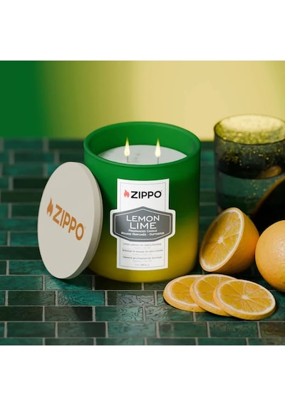 Zippo Odor-masking Candle - Koku Giderici Mum Lemon Lime Sarı
