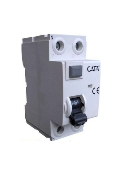 Ct-9641 40 Amper 300 Ma Monofoze Yangın Koruma Rölesi Beyaz