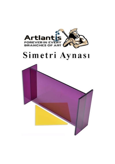 Simetri Aynası 5 Adet Ayna Yansıma Matematik Sınıf Ders Materyali