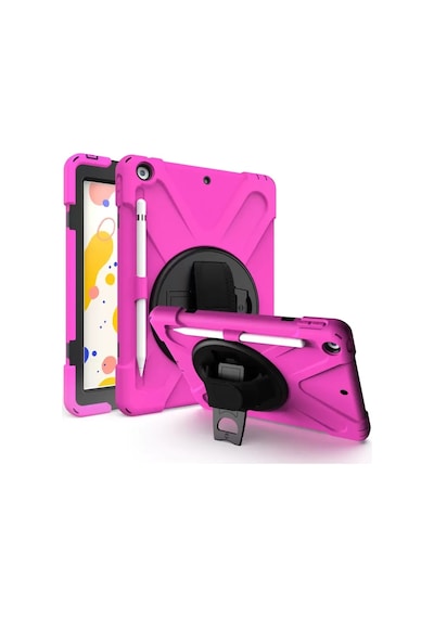 Newface Apple iPad Uyumlu  5 Air 9.7 Kılıf Amazing Tablet Kapak - Pembe