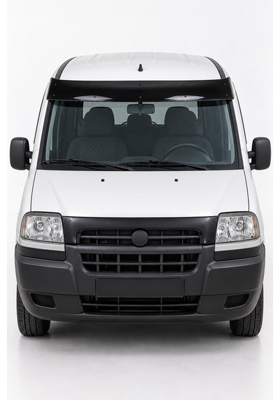 Fiat Doblo 2000-2005 Uyumlu Ön Cam Dış Güneşlik Sunvisor Abs Siyah