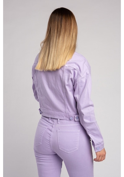 Vigoss Kadın Basıc Non Denim Ceket S-46560-70046 Lila
