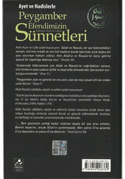 Tevbe İle Arınmak Ve Peygamberimizin Sünnetleri 2 Kitap Set ...