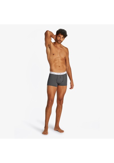 Tommy Hilfiger 3 Parça Trunk Print Erkek Gri/haki/lacivert Boxer 026 Um0um02768 Gri