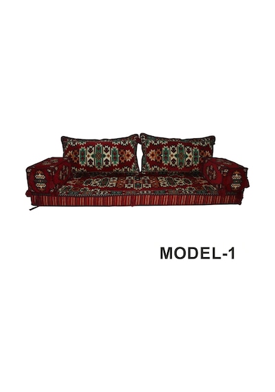 Gelişimyatak Halep Şark Köşe Minderi Takımı 3 Farklı Model Otantik Eski Desen