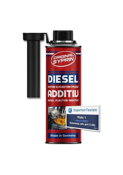Syprin  Dizel Katkısı 250ml, Yakıt Sistemi Ve Enjektör Temizleyici, Performans Artırır