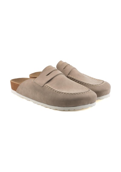 Roy Jones Martin Sabo Unisex Rahat 4 Mevsim Ev - Outdoor Kullanımına Uygun Erkek Kadın Terlik - 7006 Bej