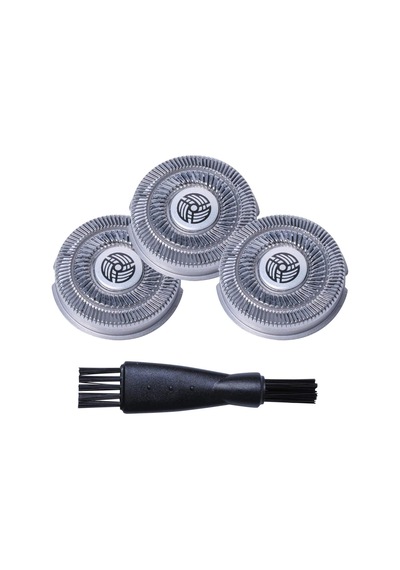 Sw-s7105 Yedek Tıraş Makinesi Başı Bıçakları Sw-s7105 Su Geçirmez Elektrikli Tıraş Makinesi Islak Ve Kuru Temiz Fırçalı Döner Tıraş Makineleri