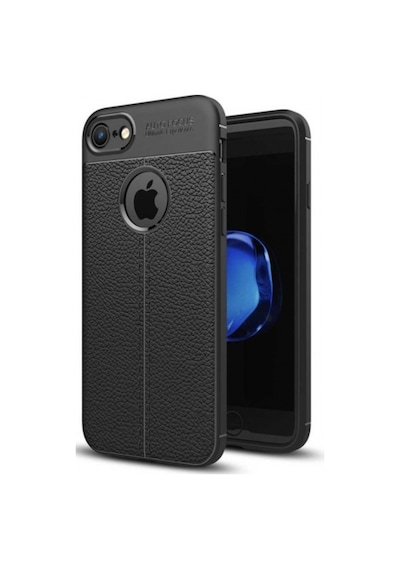 Apple Uyumlu iPhone 8 Deri Görünümlü Lux Niss Silikon Kilif 457332803