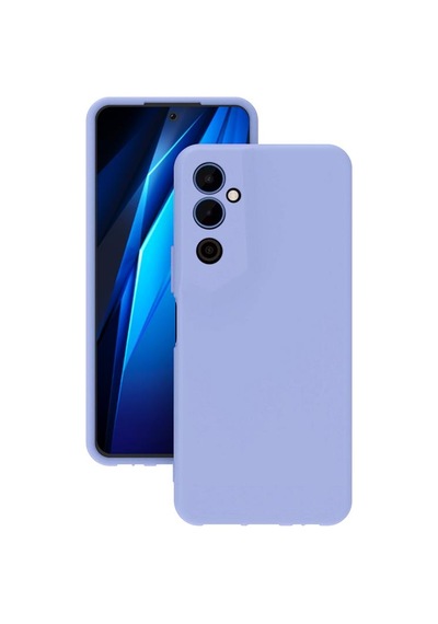 Tecno Pova Neo 2 Kılıf Kamera Korumalı Silikon Rubber Arka Kapak Lila