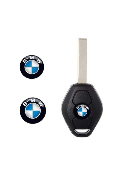 Bmw İçin Araç Anahtar Logo Amblemi Çap: 11 Mm +a Kalite 2 Adet