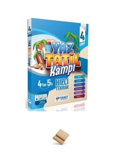 Günay Yanıt Yayınları 4'ten 5'e Geçenler İçin Yaz Tatil Kitabı + Telefon Standı