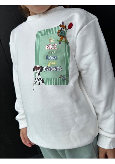 Melomel Animal Unisex Eşofman Takım Çok Renkli