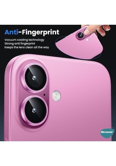 Microsonic Xiaomi Poco X8 Pro Tekli Kamera Lens Koruma Camı Siyah