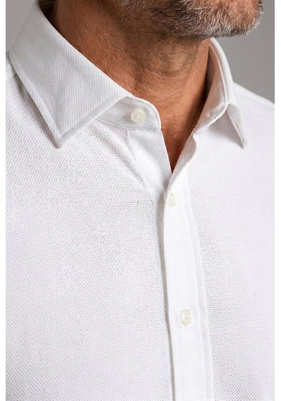 Bisse Sarı Regular Fit Pamuk Apoletli Gömlek Gm23y231152 D17