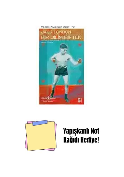 Bir Dilim Biftek + Yapışkanlı Not Kağıdı