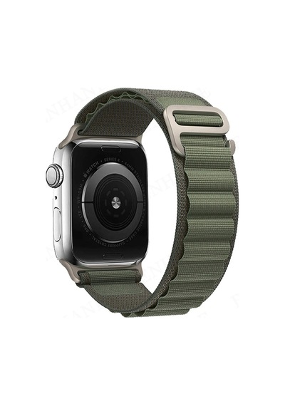 Newface - 750 - Apple Watch Uyumlu 38mm Mountain Kordon - Csmo-tex - - Yeşil