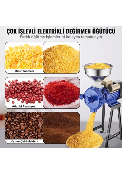 Dalle Dl-w150 Kuru Gıda,baharat Öğütme Değirmeni