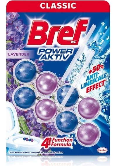 Bref Wc Classic Power Aktiv 4 FonksiyonluLavender 2 x 50 G
