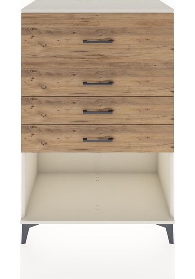 Hyperion Dolap 4 Çekmeceli 88x44x134 Aytaşı-çam Aytaşı