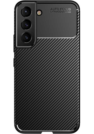 Samsung Uyumlu Galaxy S22 Plus Kılıf Karbon Silikon Case Kapak