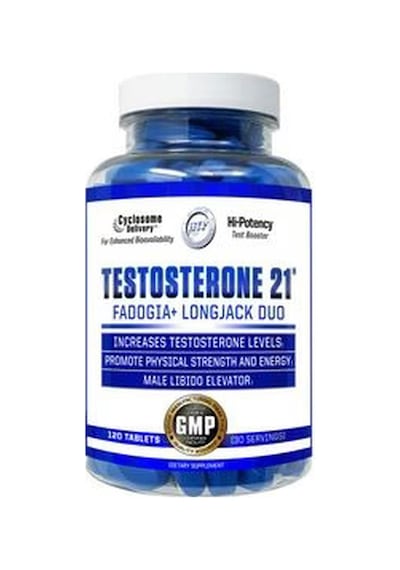 Hitech Testosterone Testo Booster 21fadogia Agrestis Tongkat Ali 120 Tablet