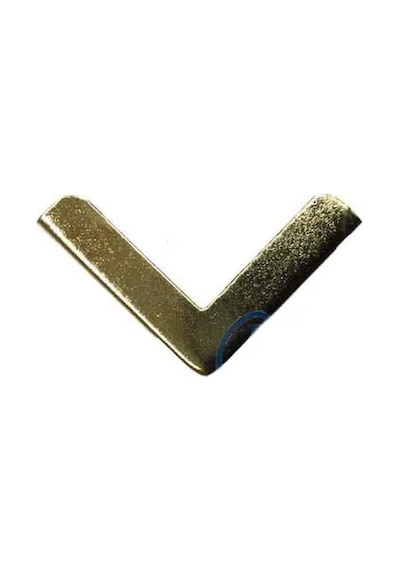 Kitap, Kapak, Menü, Albüm Köşesi, Orta - 18x32mm, Sarı, 20 Adet Belirtilmemis
