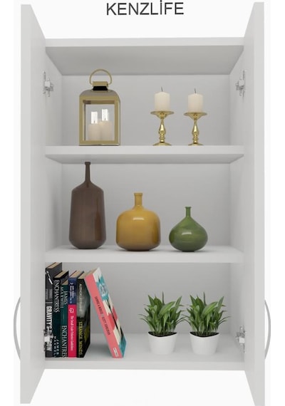 Zkenzlife mutfak dolabı idil 060.040.32 byz 2 raflı kapaklı ofis banyo kiler evrak kitaplık Zkenzlife mutfak dolabı idil 060.040.32 byz 2 raflı kapaklı ofis banyo kiler evrak kitaplık