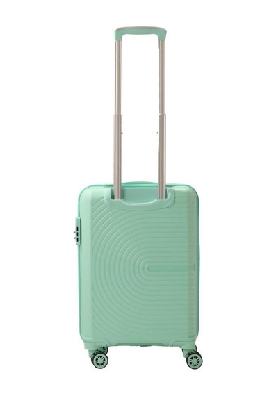 Mçs Bavul Büyük Ve Kabin 2li Set Kırılmaz Silikon Valiz V374 Mint Yeşili Mint Yeşili