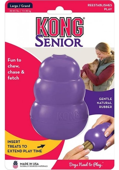 Kong Senior Yaşlı Köpekler İçin Isırma Oyuncağı M