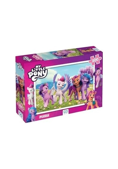 My Little Pony 200 Parça 33x48cm Çocuk Puzzle Yapboz Serisi