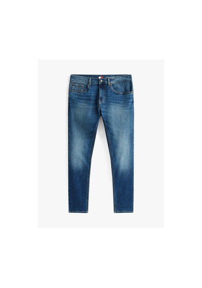 Tommy Hilfiger Austin Slim Tprd Cı1257 Mavi Erkek Jeans-8672 Mavi