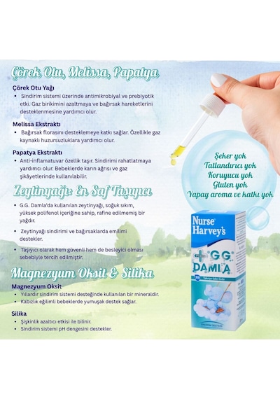 Nurse Harvey's Gg Plus Damla 20 Ml 2 Adet
