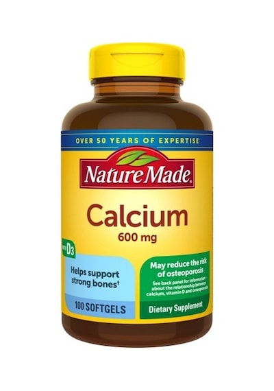 Nature Made Calcium 600Mg 100 Softgels