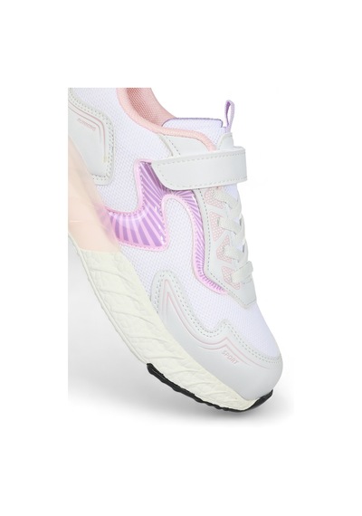 Kidessa 2003 Anatomik Tabanlı Unisex Çocuk Günlük Spor Ayakka Somon Çok Renkli