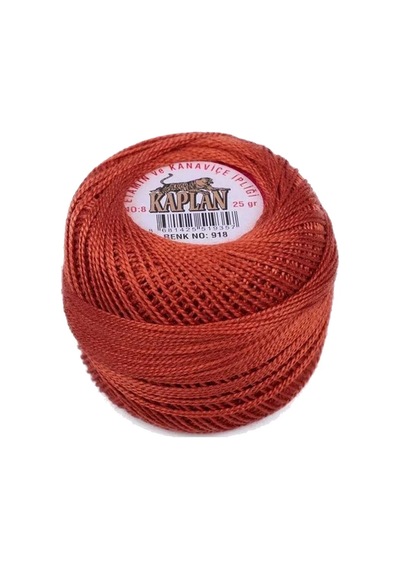 Tedar Kaplan Etamin Ve Kanaviçe İpi 8 No Kod/renk: 918 - Royaleks Najmaddin (No:1) 8.5Cm X 10.5 Cm
