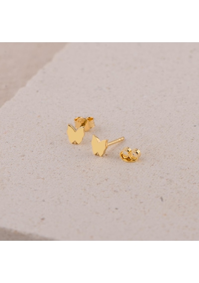 Goldkupe 14 Ayar Altın Minik Kelebek Küpe 0,68 Gr-1829