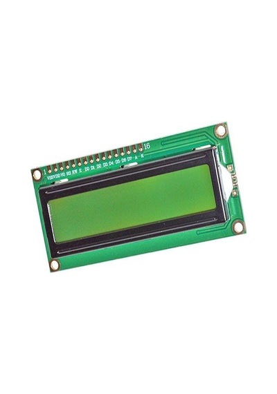 Arduino 2X16 Lcd Ekran Yeşil-Siyah - Tc1602A