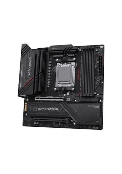 Maxsun Termınatör B850m Pro Dark Wıfı7 Ddr5 Hdmı-dp Typec Pcıe 5.0 1851p Matx