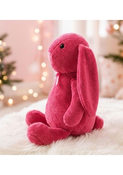 Uyku Arkadaşım Uzun Kulak Bunny Peluş Tavşan 65 Cm Fuşya Genel