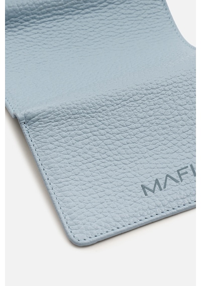 Mafi Magnetic Hakiki Deri Mıknatıslı Unisex Cüzdan Zarif Ve Güvenli Tasarım Buz Mavi