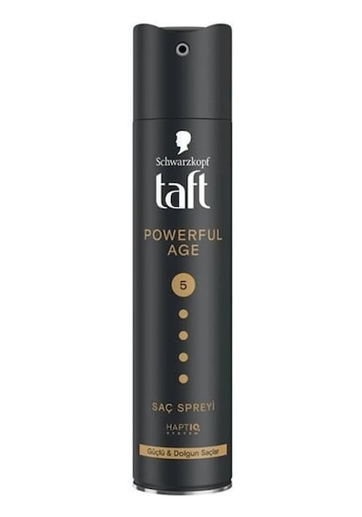Taft Saç Spreyi 250ml. Powerful Age 5