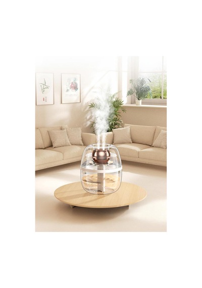 K30 1.8 Litre Kapasiteli Çift Çikişli Hava Nemlendirici Aroma Terapili Buhar Makinesi Humidifier